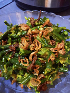 Foto resep Jukut Bejek Kacang Panjang bumbu kuning Bali