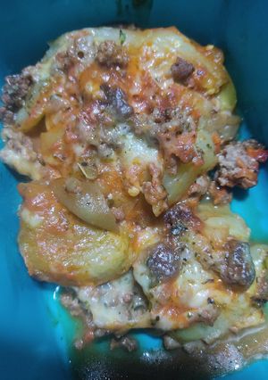Una foto de Lasagna de berenjenas