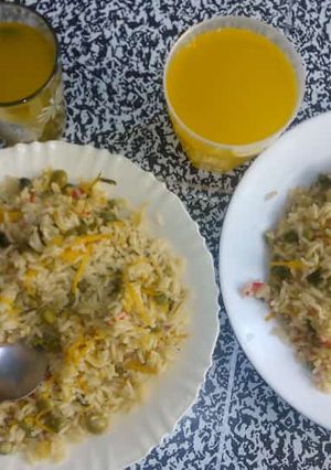 A picture of Flavoured rice with minji.