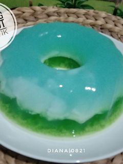 Foto resep Puding Lumut Cantik