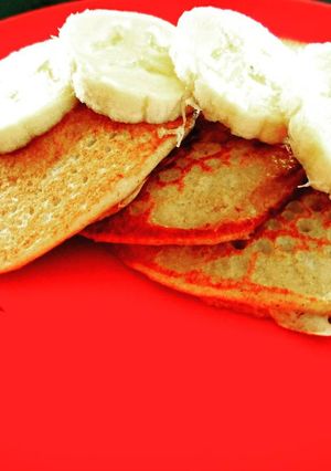 Una foto de Hotcakes de avena