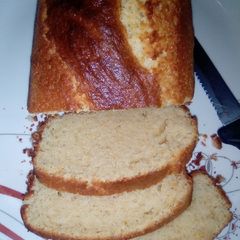 A picture of Ugali Cake.
