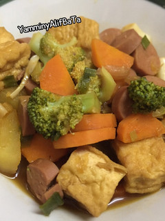 Foto resep Semur tahu+sayuran