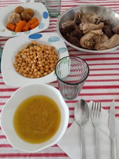 Una foto de Cocido sin grasa con olla express