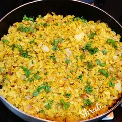 Kanda Poha A picture of Kanda Poha.
