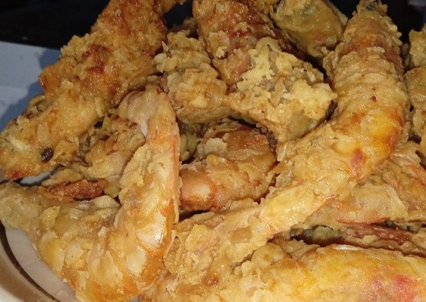Udang crispy renyah 🍤