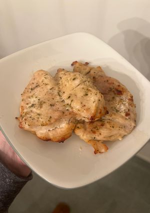 A picture of Oven-Baked Ranch Chicken Breast.