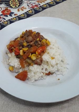 Foto resep Sambal goreng baby cumi, jagung
