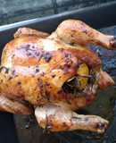 Roast Chicken with Lemon and Rosemary