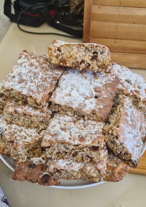 Фото Печенье "Мазурка" с изюмом и орехами!.