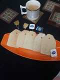 Tea bag biscuits