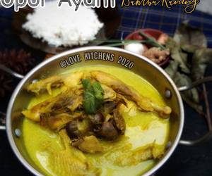 Siap Saji Opor Ayam Bumbu Kuning Yummy Mantul