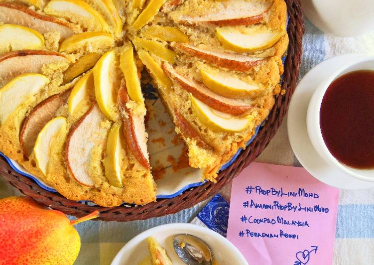 Langkah Mudah untuk Menyiapkan Tart Apple &amp; Pear bersama Butterscotch Sos yang Bikin Ngiler