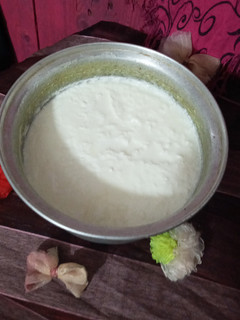 عکسی از دستور ماست محلی