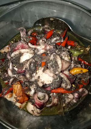 Foto resep Cumi cumi tumis sambal hitam #SiapRamadan