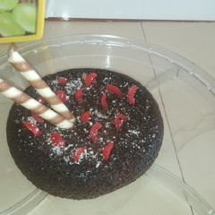 A picture of Brownie cake.