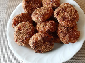 Sütőben sült fasirt recept fotója