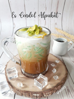 Foto resep Es Cendol Alpukat