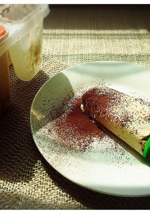 Hình của món Kem Tiramisu phiên bản cho bé.