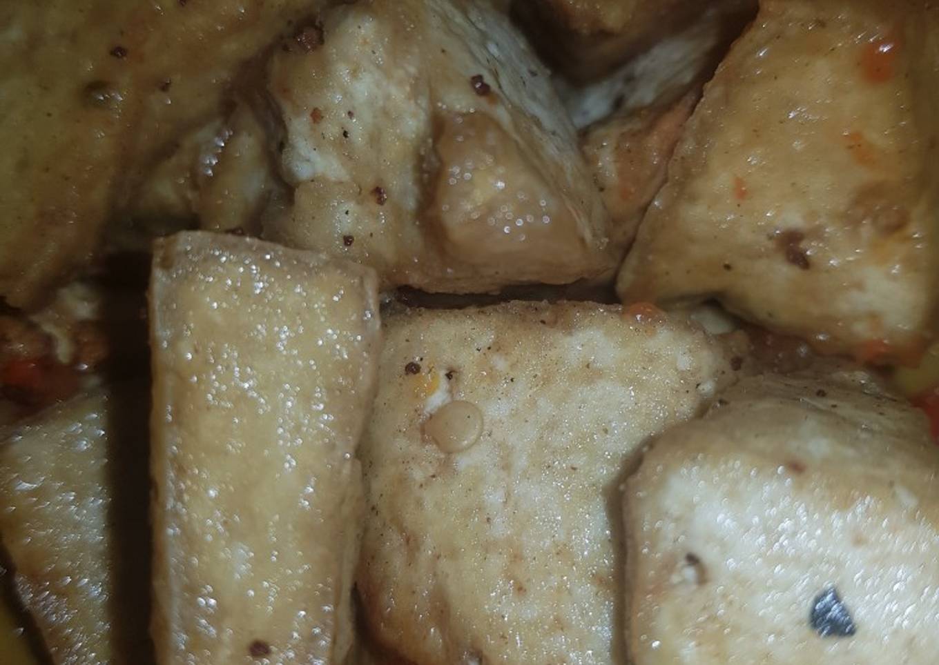 Awara aka soya beans cake