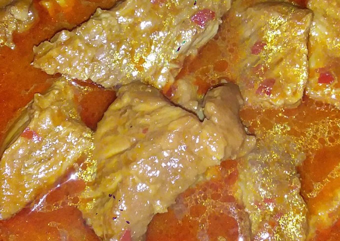 Daging sapi masak habang