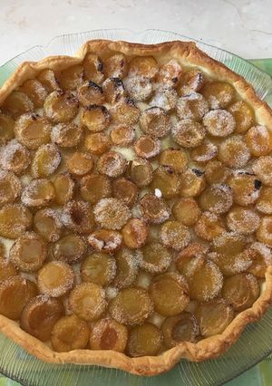 Une photo de Tarte à la mirabelle
