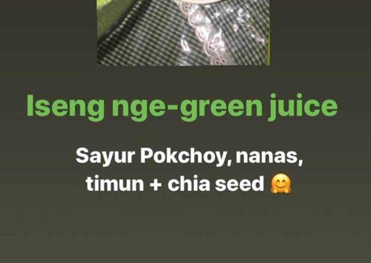 Langkah Mudah untuk Membuat Green Juice ala KadarOnya, Lezat Sekali