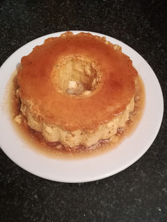 Una foto de Flan de coco apto para diabéticos en la olla gm g