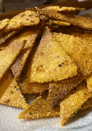 Una foto de Nachos caseritos