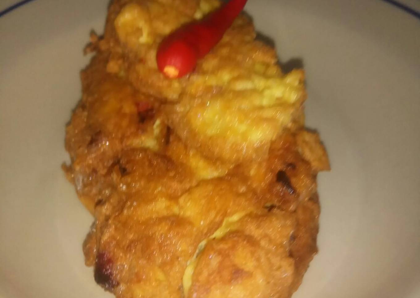 Telur tahu dadar simpel 🍛🍚🥛 #MmAnna2022