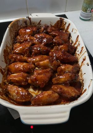 A picture of Honey soy wings.