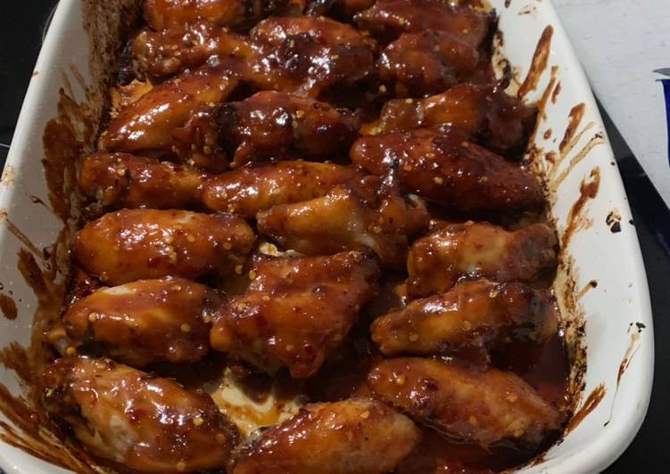 Easiest Way to Prepare Super Quick Homemade Honey soy wings
