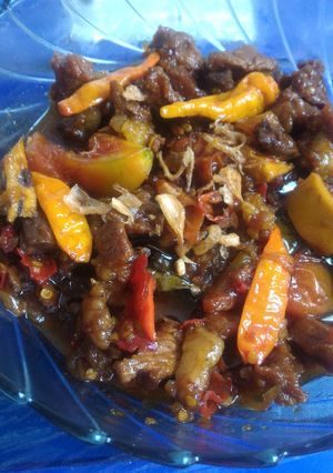 Foto resep Krengsengan daging tanpa petis