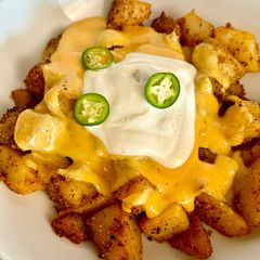 A picture of Taco Bell Copycat Fiesta Potatoes.