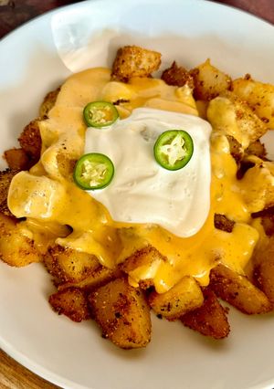 A picture of Taco Bell Copycat Fiesta Potatoes.