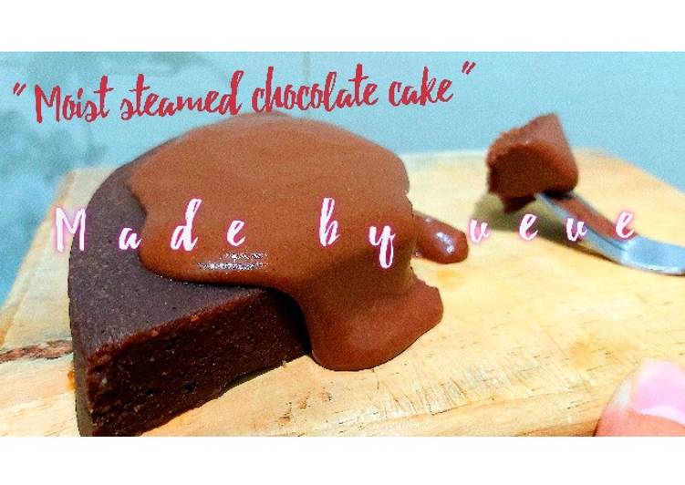 Resep Moist steamed chocolate cake yang Enak Banget