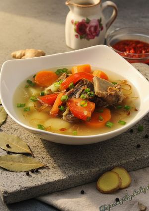 Foto resep Sop tulang iga simple