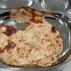 A picture of Banana rotti.