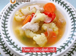 Gambar 👩‍🍳Bunga Kubis Masak Air