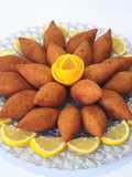 Crispy Fried Kibbeh (with Dough—No Meat or Machine Needed)