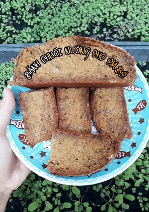 Hình của món Bánh chuối nướng cho bé.