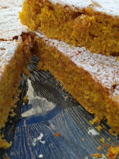 Una foto de Torta de boniato y zanahoria