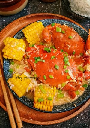 Foto resep Kepiting Saus Telur