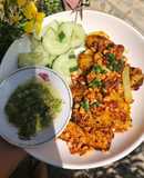 Cá nhám nướng sả nghệ