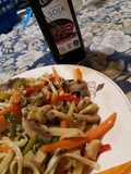 Wok de Pollo y Fideos