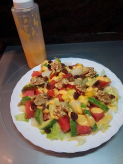 Una foto de Ensalada de frutas
