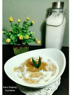 Foto resep Bubur Singkong Gula Merah