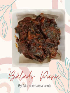 Foto resep Balado Paru