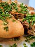 Gombás quiche - borsócsírával