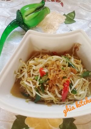 Foto resep Tumis tauge udang rebon